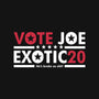 Vote Joe Exotic-none polyester shower curtain-Retro Review