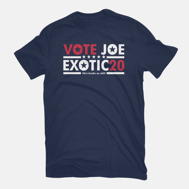 Vote Joe Exotic-unisex basic tee-Retro Review