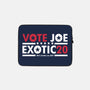 Vote Joe Exotic-none zippered laptop sleeve-Retro Review
