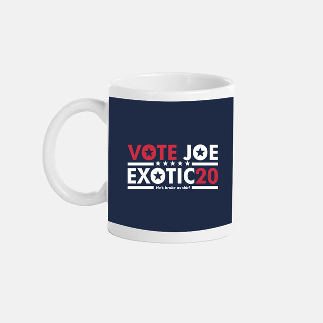 Vote Joe Exotic-none glossy mug-Retro Review