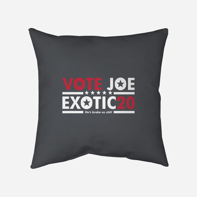 Vote Joe Exotic-none removable cover throw pillow-Retro Review