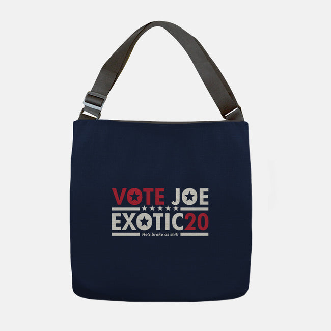 Vote Joe Exotic-none adjustable tote-Retro Review