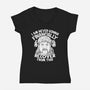 Tiger Joe-womens v-neck tee-Boggs Nicolas