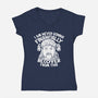 Tiger Joe-womens v-neck tee-Boggs Nicolas