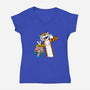 King Joe-womens v-neck tee-albertocubatas