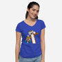 King Joe-womens v-neck tee-albertocubatas
