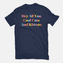 Hey It's Carole!-unisex basic tee-nobleteeshop