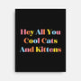 Hey It's Carole!-none stretched canvas-nobleteeshop