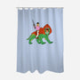 Tiger Master-none polyester shower curtain-kentcribbs