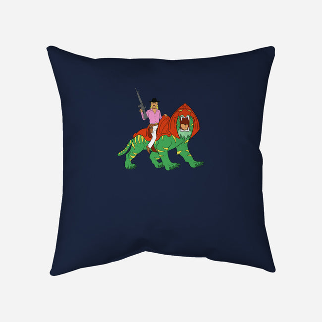 Tiger Master-none removable cover w insert throw pillow-kentcribbs