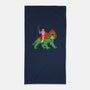 Tiger Master-none beach towel-kentcribbs