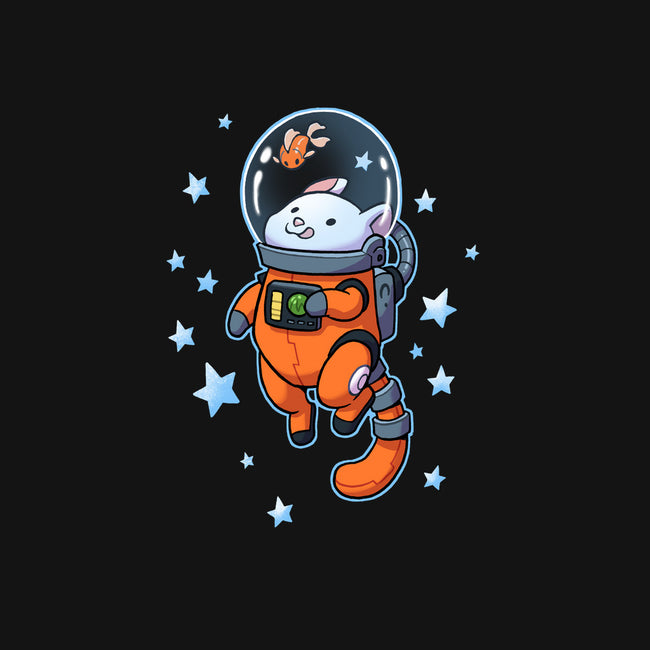 Catstronaut-womens basic tee-DoOomcat