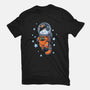 Catstronaut-womens basic tee-DoOomcat