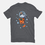 Catstronaut-womens basic tee-DoOomcat