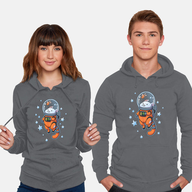 Catstronaut-unisex pullover sweatshirt-DoOomcat