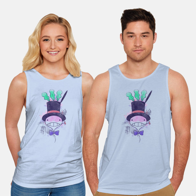 Turnip In Watercolor-unisex basic tank-Donnie
