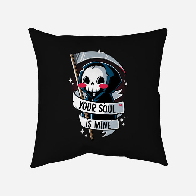 Your Soul-none removable cover w insert throw pillow-Typhoonic