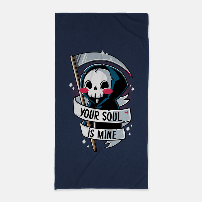 Your Soul-none beach towel-Typhoonic
