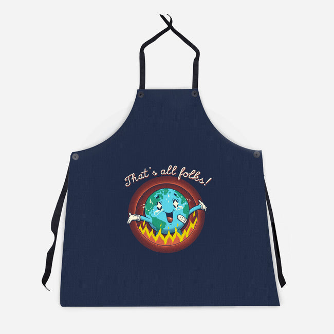 Show's Over-unisex kitchen apron-vp021