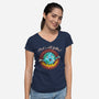 Show's Over-womens v-neck tee-vp021