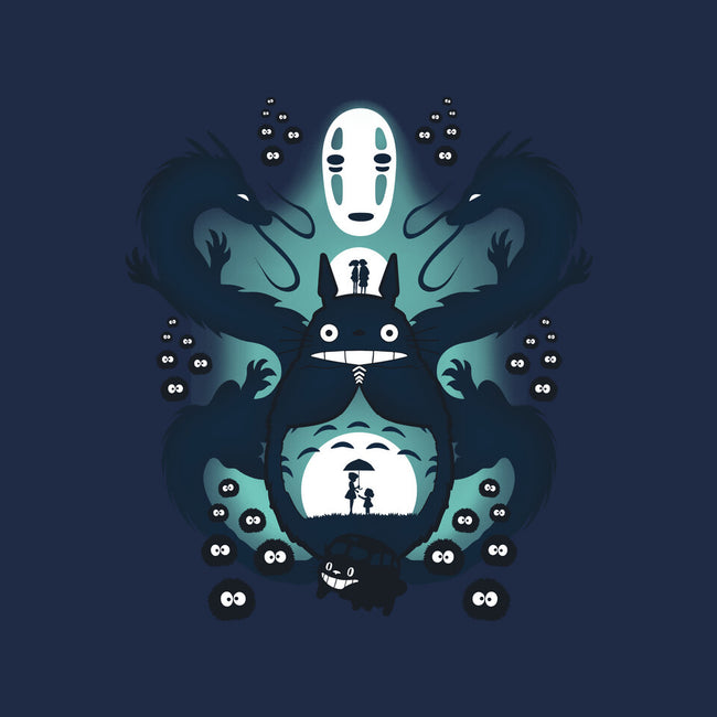 The Neighbor and The Spirit-womens v-neck tee-thewizardlouis