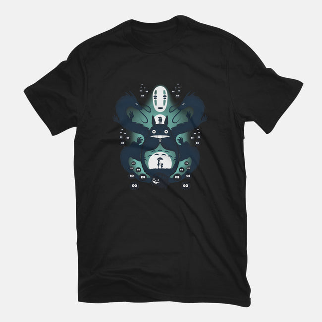 The Neighbor and The Spirit-mens heavyweight tee-thewizardlouis
