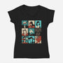 Final Pop-womens v-neck tee-Donnie