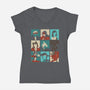 Final Pop-womens v-neck tee-Donnie