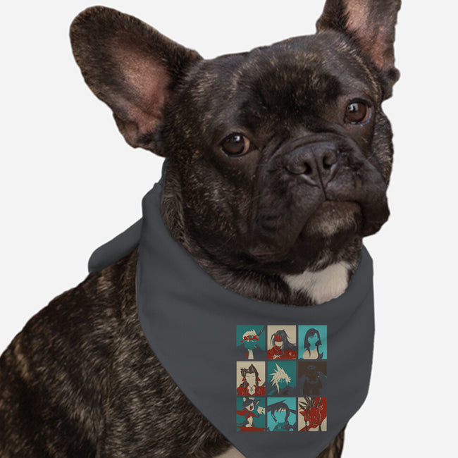 Final Pop-dog bandana pet collar-Donnie