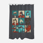 Final Pop-none polyester shower curtain-Donnie