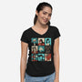 Final Pop-womens v-neck tee-Donnie