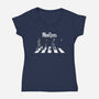 The Monsters-womens v-neck tee-jasesa