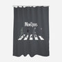 The Monsters-none polyester shower curtain-jasesa