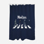 The Monsters-none polyester shower curtain-jasesa