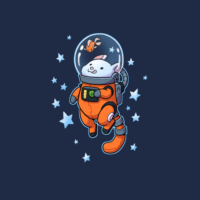 Catstronaut-mens heavyweight tee-DoOomcat