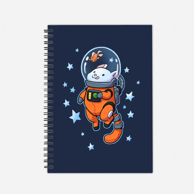 Catstronaut-none dot grid notebook-DoOomcat