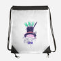 Turnip In Watercolor-none drawstring bag-Donnie
