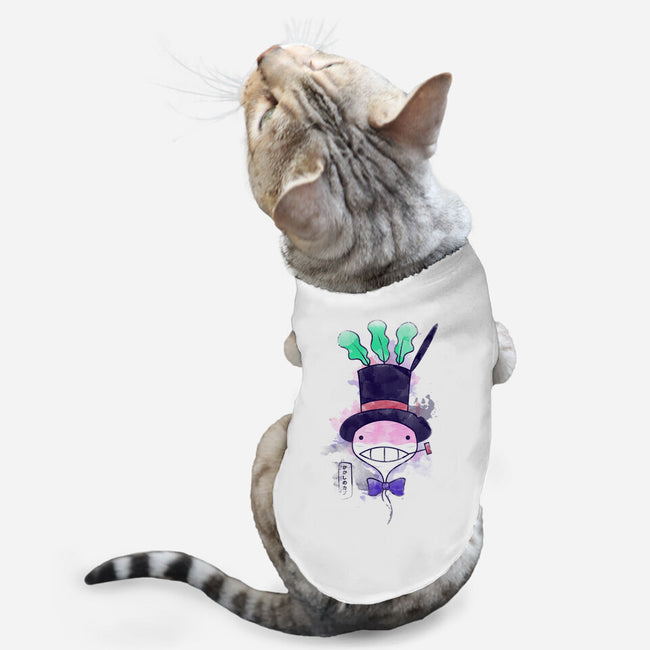 Turnip In Watercolor-cat basic pet tank-Donnie