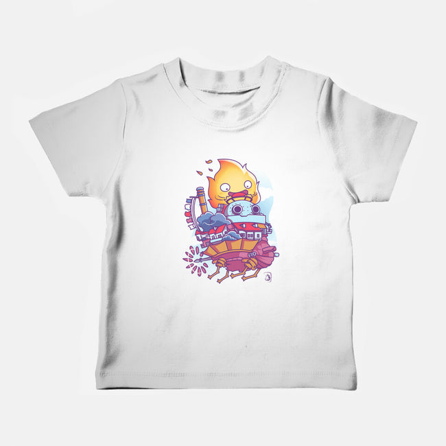 Driver On Fire-baby basic tee-Donnie