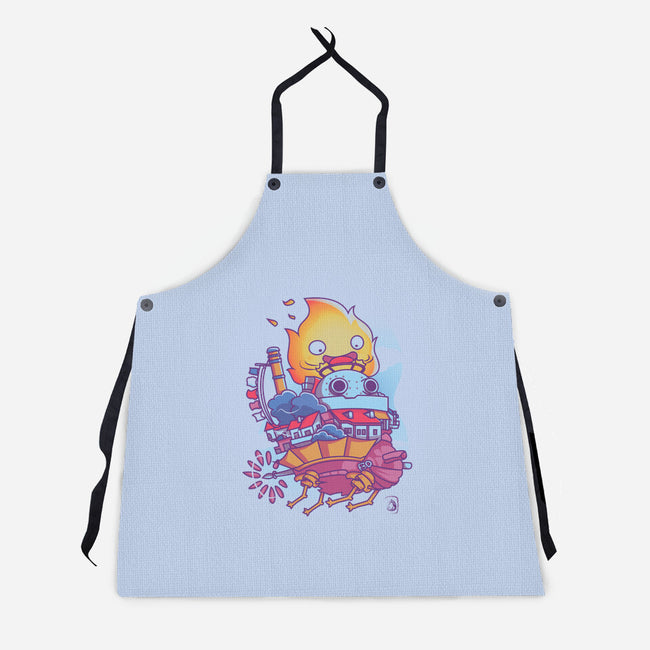 Driver On Fire-unisex kitchen apron-Donnie