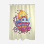 Driver On Fire-none polyester shower curtain-Donnie