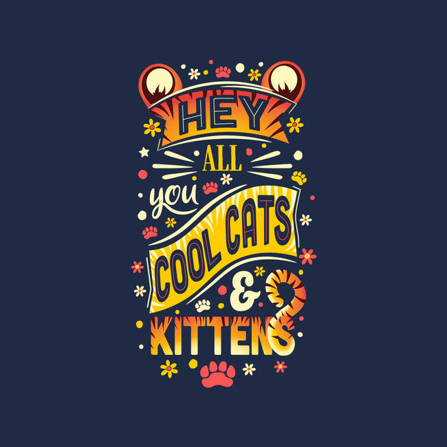 Cool Cats & Kittens-unisex kitchen apron-MoniWolf