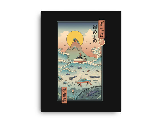 Ukiyo-E By The Sea