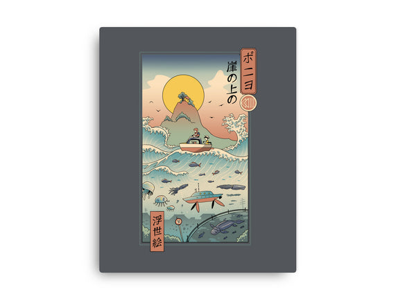 Ukiyo-E By The Sea