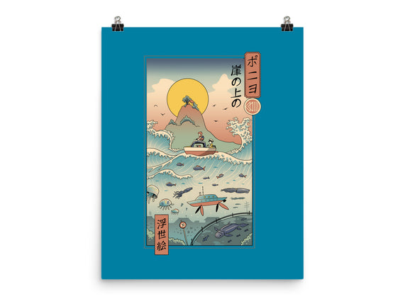 Ukiyo-E By The Sea