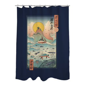 Ukiyo-E By The Sea