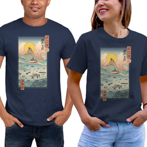 Ukiyo-E By The Sea