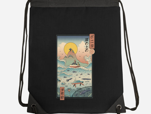 Ukiyo-E By The Sea