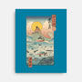 Ukiyo-E By The Sea-none stretched canvas-vp021