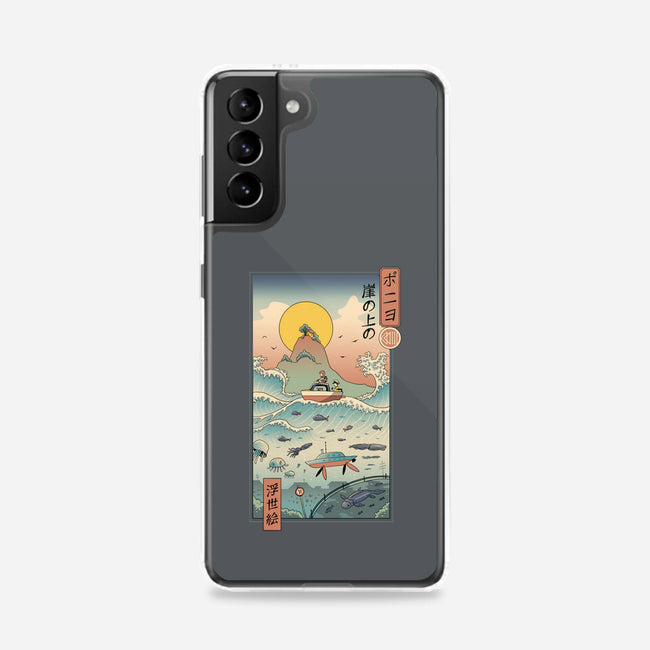 Ukiyo-E By The Sea-samsung snap phone case-vp021